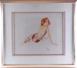 Alberto Vargas, Untitled, lithograph