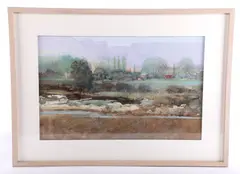 Untitled by Tom Perkinson, watercolor painting, offered Mar 2024