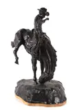 Owen D. Mort Jr., Bronc Rider, bronze