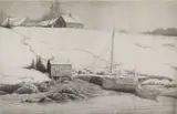 Kerr Eby, Hatchet Cove (Giardina 194), etching, aquatint and sandpaper ground, 1937