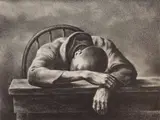 Joseph Hirsch, Lunch Hour (Cole 5), lithograph, 1944