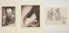 Saul Raskin, 1). ''Bal-Shem-Tov, the Founder of Hassidism''-, etching