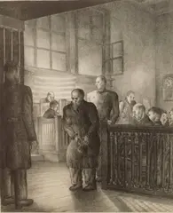John Shyrock, 21 Years, lithograph ca. 1935