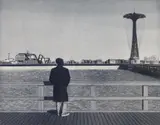 Max Ferguson, Coney Island Self-Portrait, etching and aquatint, 1991