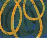 Ron Rumford, Susan and Dean, silkscreen and intaglio in colors, 2015