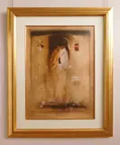 Roy Fairchild Woodward, Between the Lines, silkscreen in colors