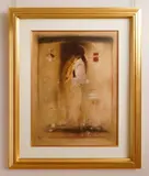 Roy Fairchild Woodward, Between the Lines, silkscreen in colors