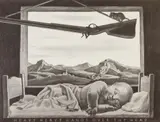 Heavy, Heavy Hangs Over They Head (Burne Jones 137) by Rockwell Kent, lithograph, 1946, offered Jun 2023