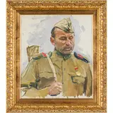 Georgy Stepanovich Melikhov, Kharkiv, 1908 - Kiev, 1985 / Giuramento dei soldati prima di Berlino, aprile 1945