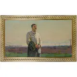 1924 - 2001 / Ritratto di Stalin, 1952 / Firmato E A Sidorov e datato 1952 in basso a destra by Aleksey Evdokimovich Sidorov, oil on canvas, offered Apr 2023