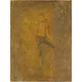 1933 / Figura maschile / Firmato Grigoriev G in basso a destra by Galina Sergheevna Grigorieva, oil on canvas, offered Apr 2023