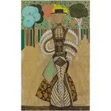 Viktor Zaretsky, Belopolye, 1925 - Kiev, 1990 / Studio per ritratto di donna / Firmato V Zaretsky in basso a destra, mixed media on cardboard