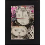Viktor Zaretsky, Belopolye, 1925 - Kiev, 1990 / Caricature / Monogramma V Z in basso a destra, mixed media on paper