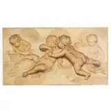Jacob de Wit, Putti, oil on canvas