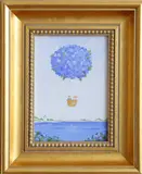 Nantucket Basket Hot Air Balloon Ride by Debbie Binnig, Oil on Canvas, offered Jul 2020