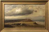 William Ferdinand Macy, Sankaty Head Nantucket, circa 1885, Oil on Board