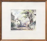 John Cuthbert Hare, Cape Cod Summer, Watercolor on Paper