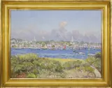 Jan Pawlowski, Panoramic View of the Town Of Nantucket From Monomoy