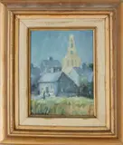 Ruth Haviland Sutton, View of Unitarian Church