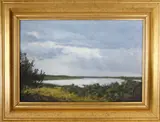 Long Pond by John Whitney, Oil on Linen, offered Aug 2020