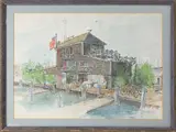 Pen and by Barbara Kauffmann-Locke, Watercolor, offered Aug 2020