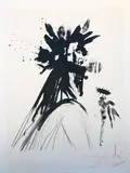 Dante and Beatrice Dante, 1964 by Salvador Dalí, 1964, Lithograph, offered Oct 2019