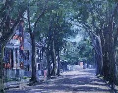 Frank Swift Chase, Attributed, Oil on Canvas “