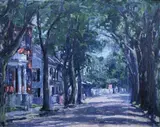 Frank Swift Chase, Attributed, Oil on Canvas “
