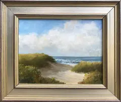 Cisco Dunes by Kathleen Potter Kelliher, Oil on Canvas, offered Jun 2019