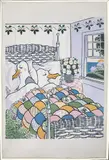 George Davis Limited Edition, In the Feathers, Lithograph