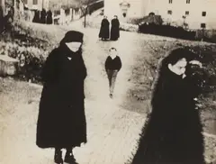 Mario Giacomelli, Scanno, Italy, c. 1957, Platinum print