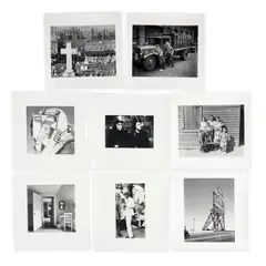Walker Evans, Select images from the First and Last Portfolio,, Eight gelatin silver prints