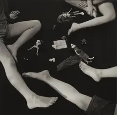 Julie Blackmon, 'Bratz Dolls', 2003, Pigment print; signed