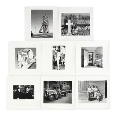 Walker Evans, Select images from the First and Last Portfolio,, Eight gelatin silver prints