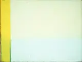 Werner Schmidt, Sunrise over Berlin, acrylic on wood panel