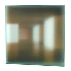 Alex Hartley, Windowpanes, etched glass, photograph and MDF
