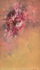 George D'Almeida, PAINTING, 4.10.83, oil on canvas