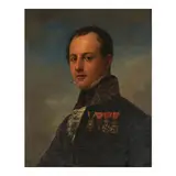 Francesco Podesti, Portrait of French Military Officer