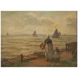 John McGhie, Dutch Fisherwomen and Child