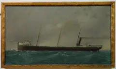 Howard Freeman Sprague, - ''R. E. Schuck''-, oil on canvas, 1890