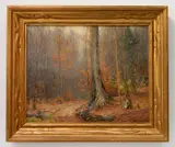 Gustave Wiegand, - Fall Landscape-, oil on canvas
