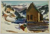 Barse Miller, - ''Railroad- Sierra Nevada''-