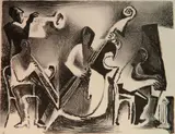 Palmer Schoppe, - ''The Blues''-, lithograph, 1936