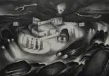 Benton Murdoch Spruance, - ''Road From the Shore'' (Fine & Looney 130)-