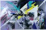 Conforti acrylic, Conforti (American 20th/ 21st c.)- Untitled (Abstract)-, acrylic on canvas