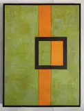 Ann & John Gillen, - ''Milos''-, acrylic on wood, 2004