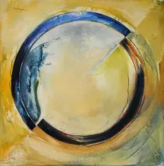 Patrick Kelly, - ''Ring Toss''-, oil on canvas 2004