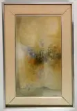 Luis Toledo, - Untitled-, mixed media on masonite