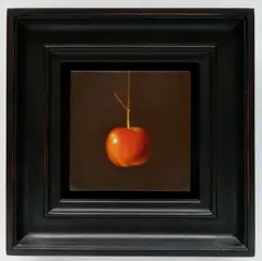 Glen Holland, - ''Crabapple''-, oil on panel, 1994
