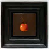 Glen Holland, - ''Crabapple''-, oil on panel, 1994